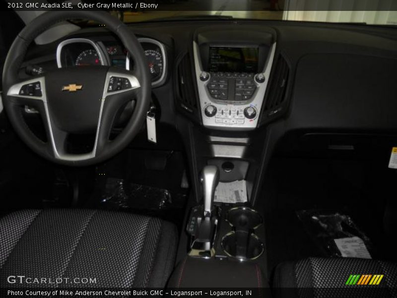 Cyber Gray Metallic / Ebony 2012 GMC Acadia SLE