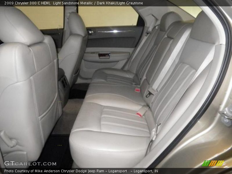 Light Sandstone Metallic / Dark Khaki/Light Graystone 2009 Chrysler 300 C HEMI