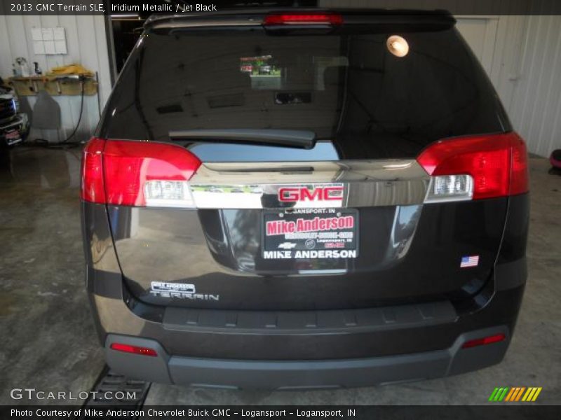 Iridium Metallic / Jet Black 2013 GMC Terrain SLE