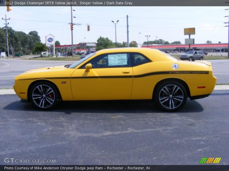  2012 Challenger SRT8 Yellow Jacket Stinger Yellow