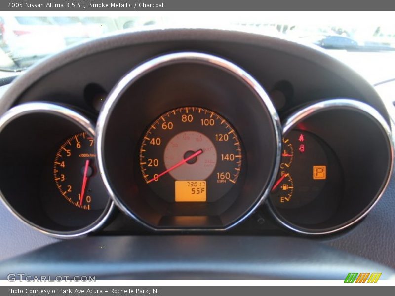 Smoke Metallic / Charcoal 2005 Nissan Altima 3.5 SE