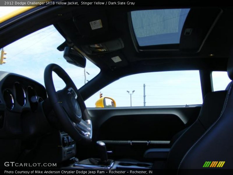 Stinger Yellow / Dark Slate Gray 2012 Dodge Challenger SRT8 Yellow Jacket