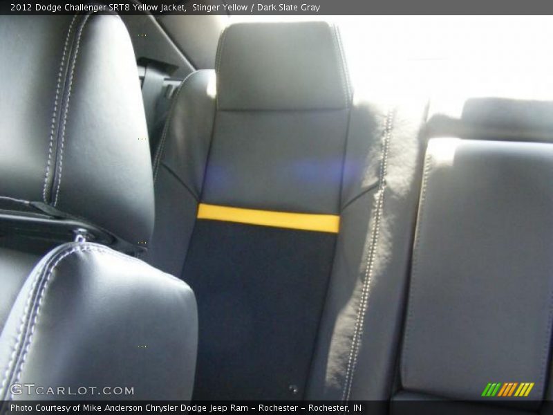 Stinger Yellow / Dark Slate Gray 2012 Dodge Challenger SRT8 Yellow Jacket