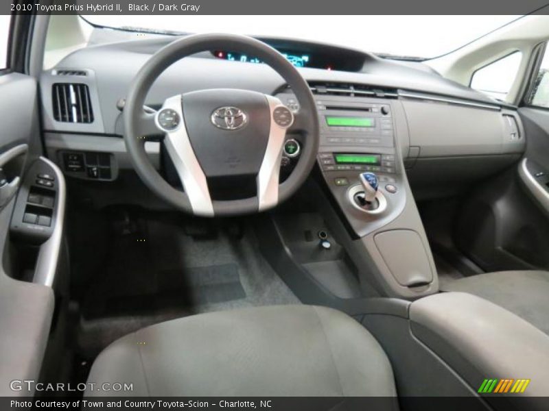 Black / Dark Gray 2010 Toyota Prius Hybrid II