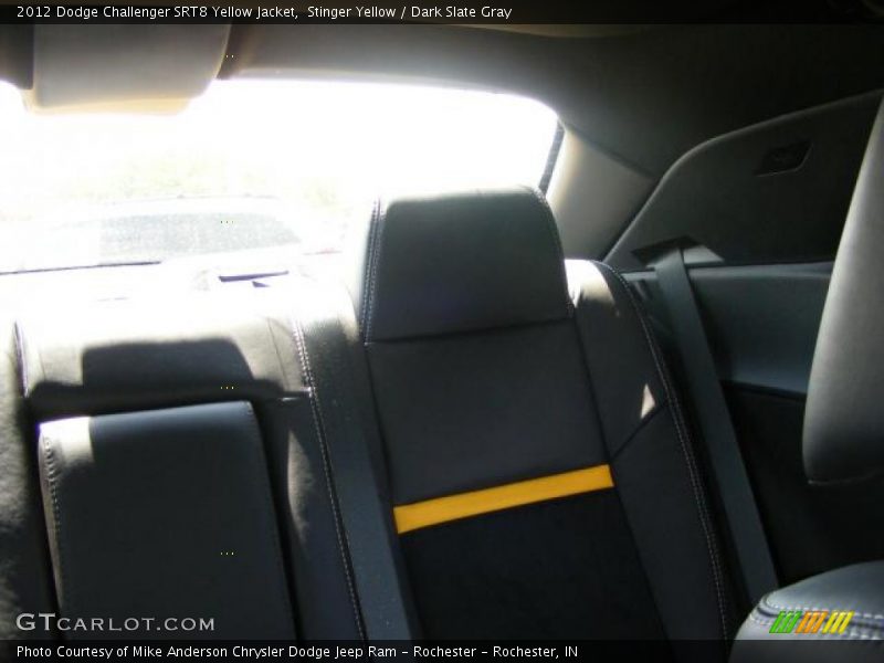 Stinger Yellow / Dark Slate Gray 2012 Dodge Challenger SRT8 Yellow Jacket