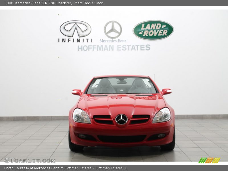 Mars Red / Black 2006 Mercedes-Benz SLK 280 Roadster