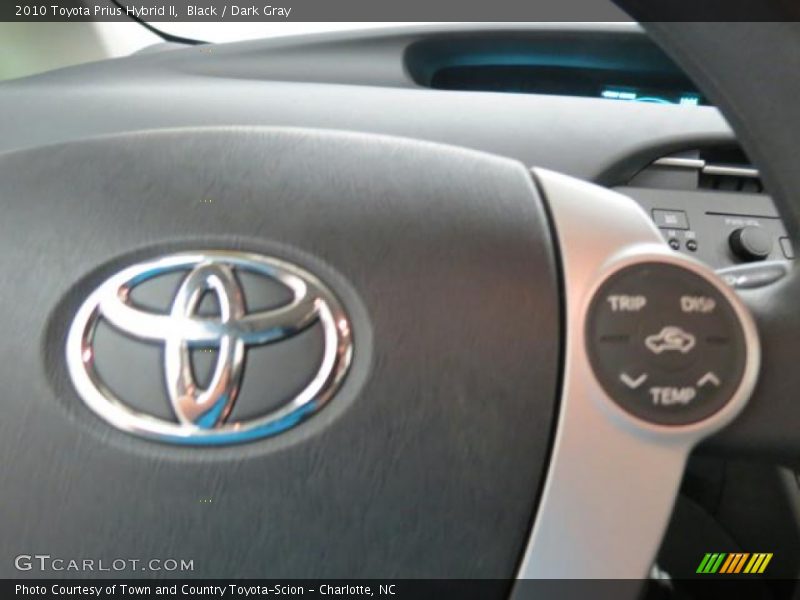 Black / Dark Gray 2010 Toyota Prius Hybrid II