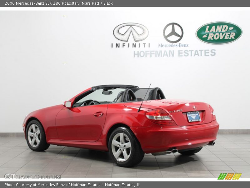 Mars Red / Black 2006 Mercedes-Benz SLK 280 Roadster