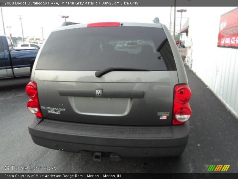 Mineral Gray Metallic / Dark/Light Slate Gray 2008 Dodge Durango SXT 4x4