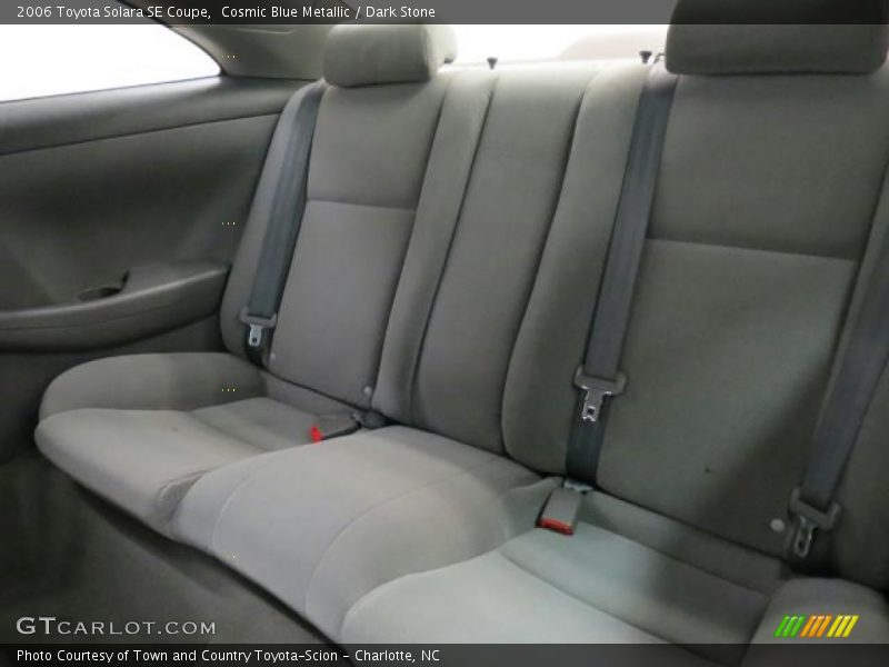 Rear Seat of 2006 Solara SE Coupe
