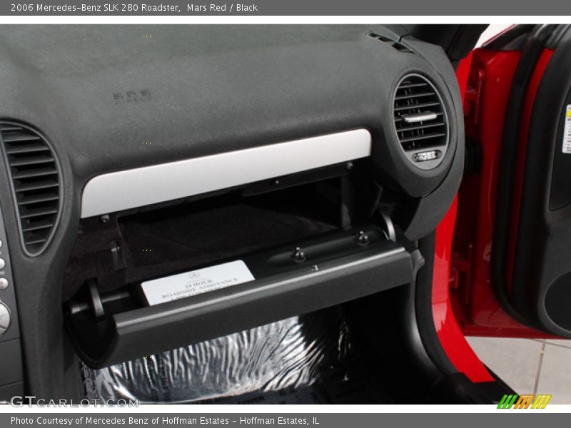 Mars Red / Black 2006 Mercedes-Benz SLK 280 Roadster