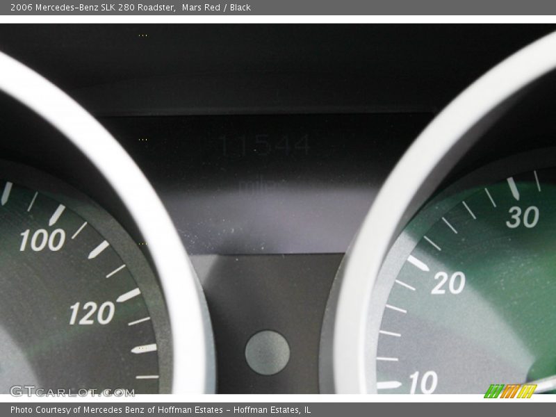 Mars Red / Black 2006 Mercedes-Benz SLK 280 Roadster