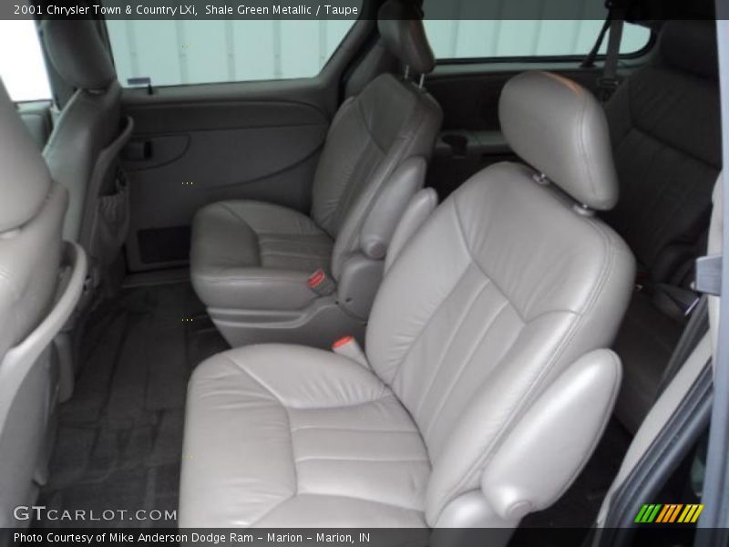 Shale Green Metallic / Taupe 2001 Chrysler Town & Country LXi