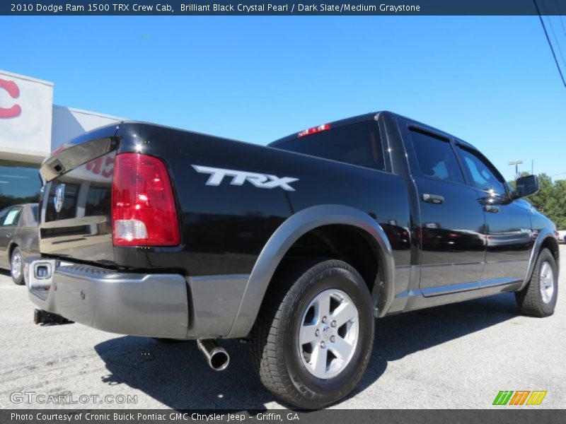 Brilliant Black Crystal Pearl / Dark Slate/Medium Graystone 2010 Dodge Ram 1500 TRX Crew Cab