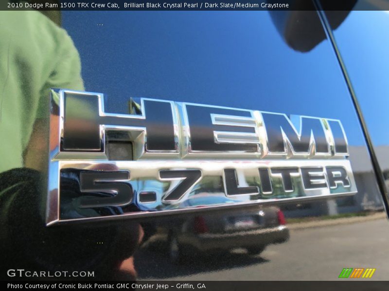 Brilliant Black Crystal Pearl / Dark Slate/Medium Graystone 2010 Dodge Ram 1500 TRX Crew Cab