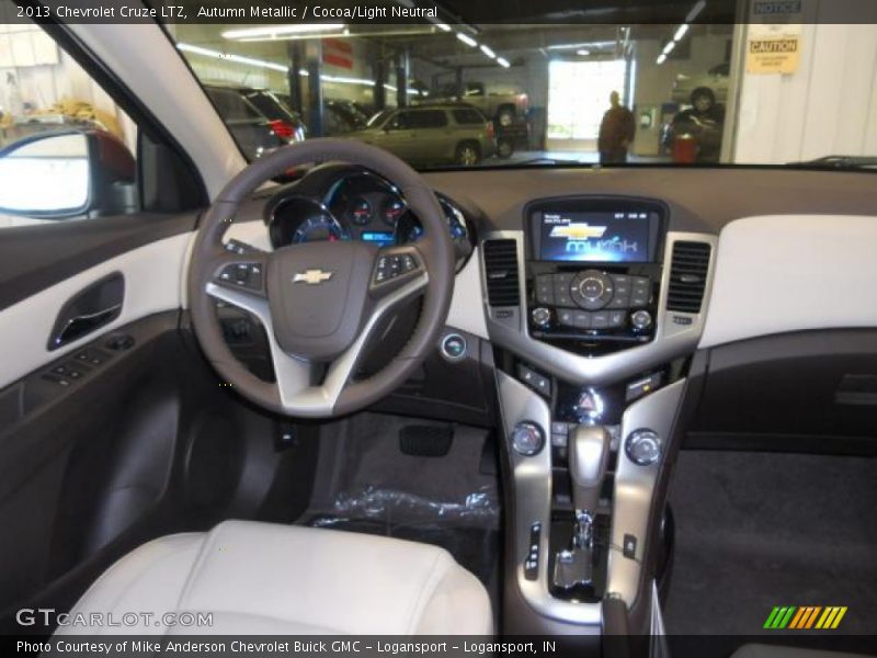 Autumn Metallic / Cocoa/Light Neutral 2013 Chevrolet Cruze LTZ
