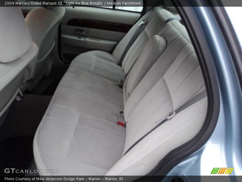 Light Ice Blue Metallic / Medium Parchment 2004 Mercury Grand Marquis GS