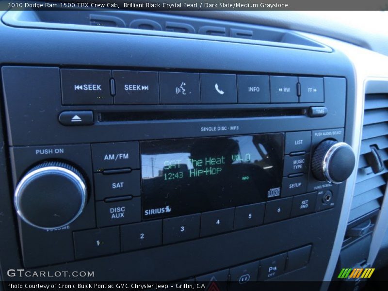 Brilliant Black Crystal Pearl / Dark Slate/Medium Graystone 2010 Dodge Ram 1500 TRX Crew Cab