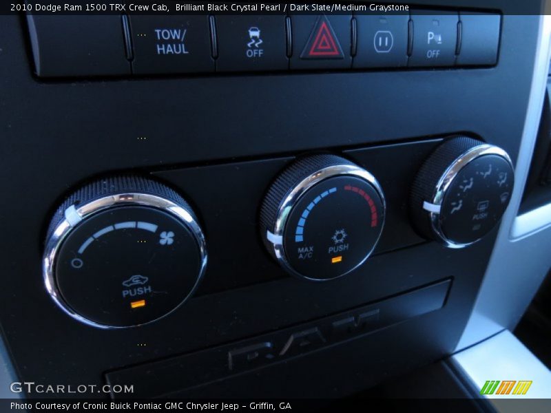 Brilliant Black Crystal Pearl / Dark Slate/Medium Graystone 2010 Dodge Ram 1500 TRX Crew Cab