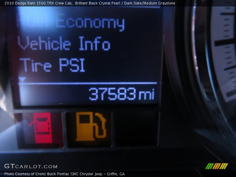 Brilliant Black Crystal Pearl / Dark Slate/Medium Graystone 2010 Dodge Ram 1500 TRX Crew Cab