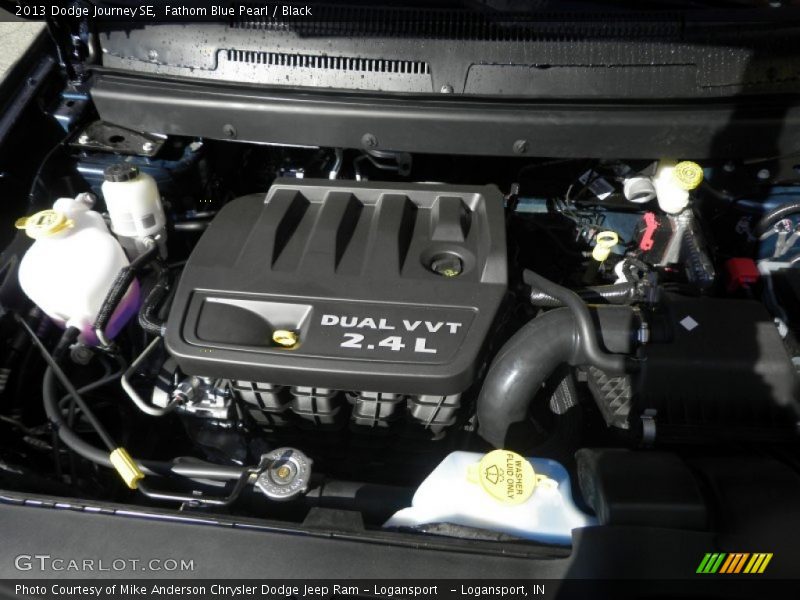  2013 Journey SE Engine - 2.4 Liter DOHC 16-Valve Dual VVT 4 Cylinder