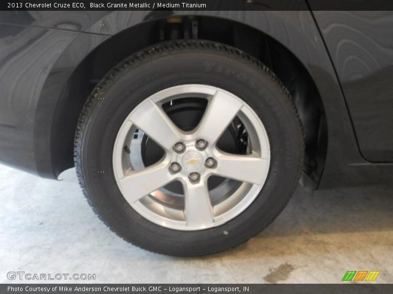 Black Granite Metallic / Medium Titanium 2013 Chevrolet Cruze ECO