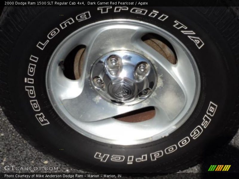  2000 Ram 1500 SLT Regular Cab 4x4 Wheel