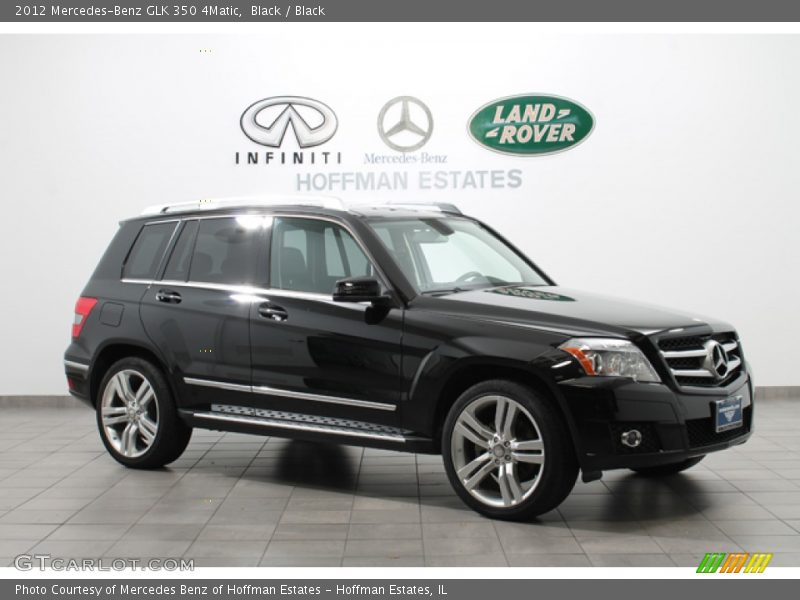 Black / Black 2012 Mercedes-Benz GLK 350 4Matic
