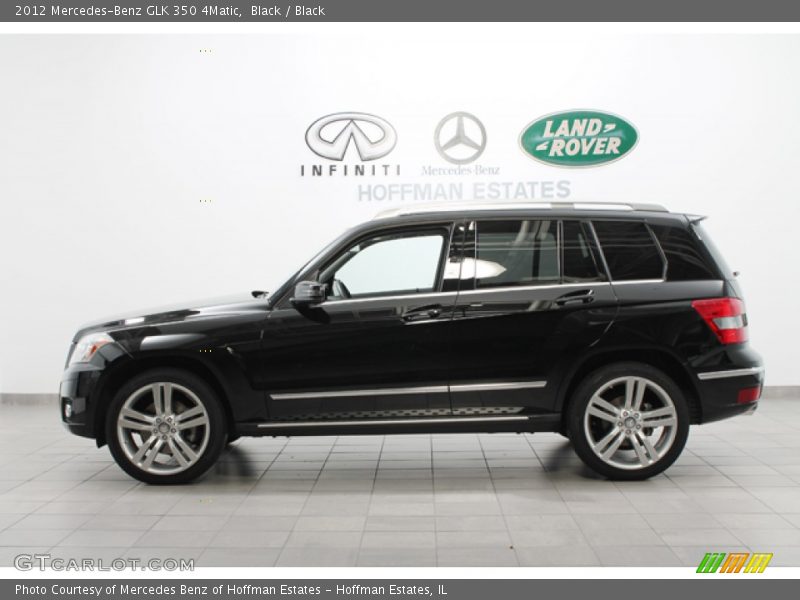Black / Black 2012 Mercedes-Benz GLK 350 4Matic
