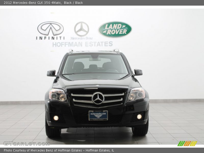 Black / Black 2012 Mercedes-Benz GLK 350 4Matic