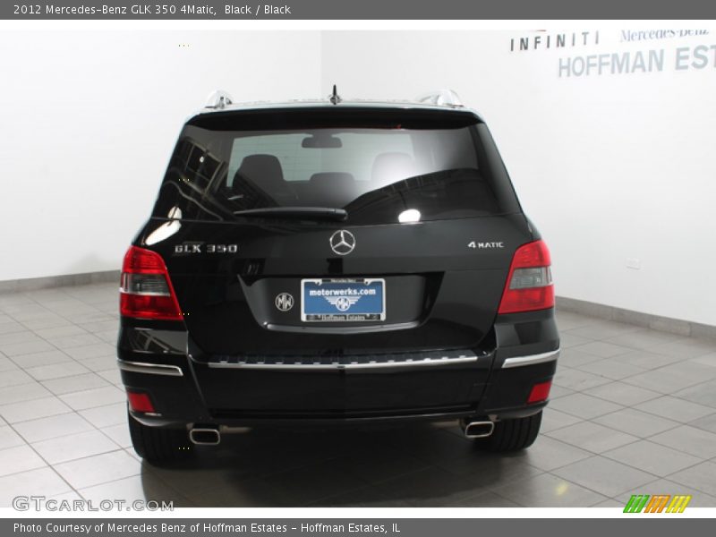 Black / Black 2012 Mercedes-Benz GLK 350 4Matic