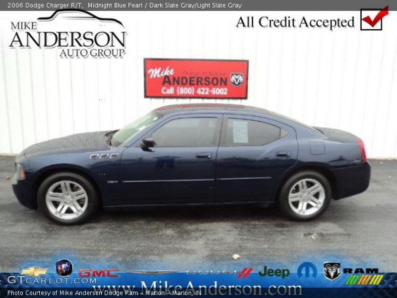 Midnight Blue Pearl / Dark Slate Gray/Light Slate Gray 2006 Dodge Charger R/T