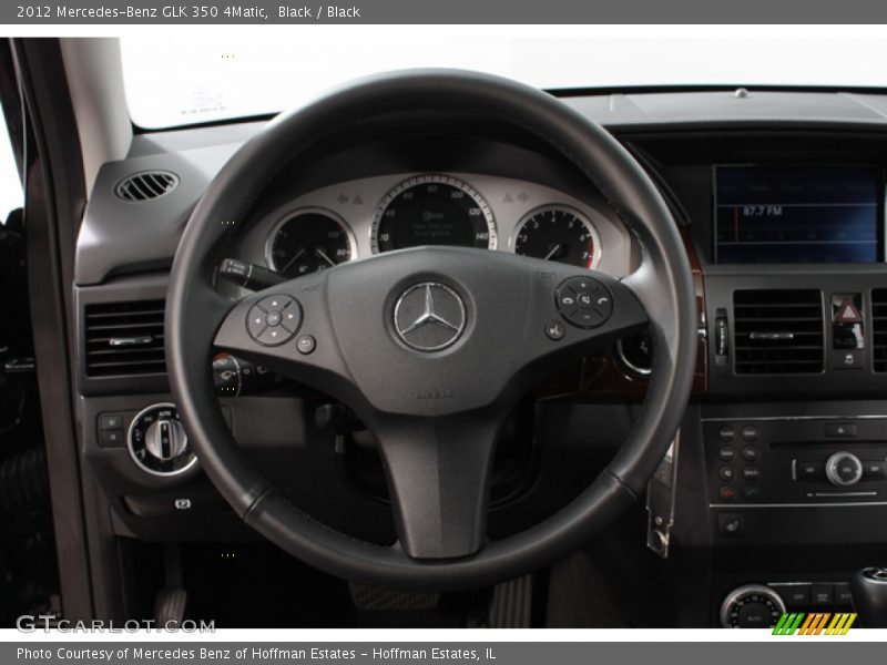 Black / Black 2012 Mercedes-Benz GLK 350 4Matic