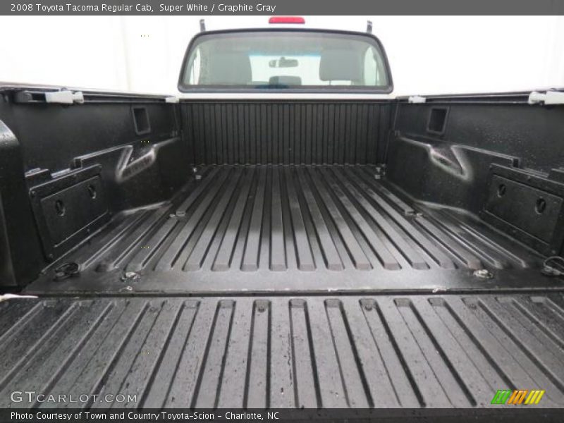 Super White / Graphite Gray 2008 Toyota Tacoma Regular Cab