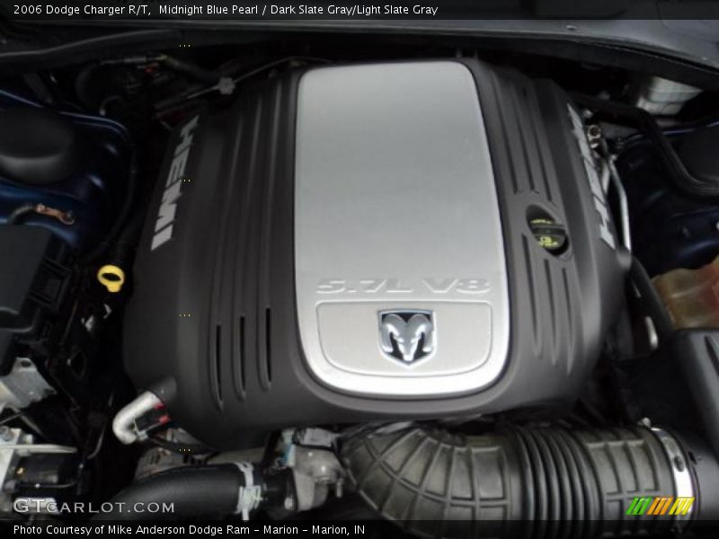Midnight Blue Pearl / Dark Slate Gray/Light Slate Gray 2006 Dodge Charger R/T