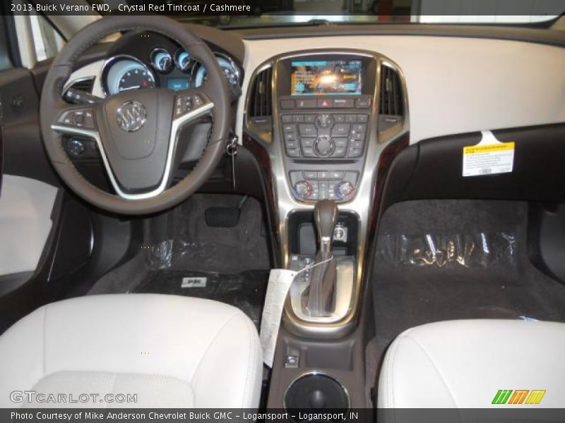 Crystal Red Tintcoat / Cashmere 2013 Buick Verano FWD