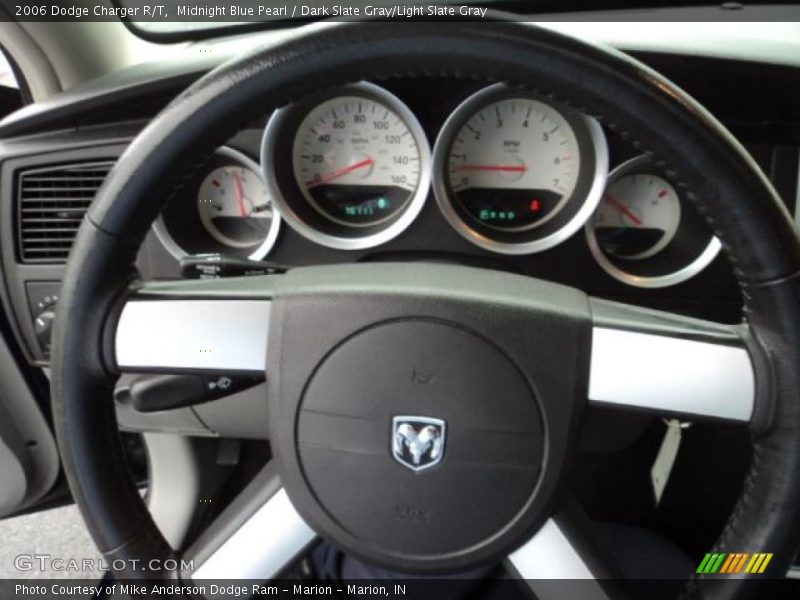 Midnight Blue Pearl / Dark Slate Gray/Light Slate Gray 2006 Dodge Charger R/T