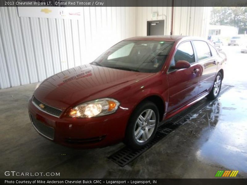 Crystal Red Tintcoat / Gray 2013 Chevrolet Impala LT