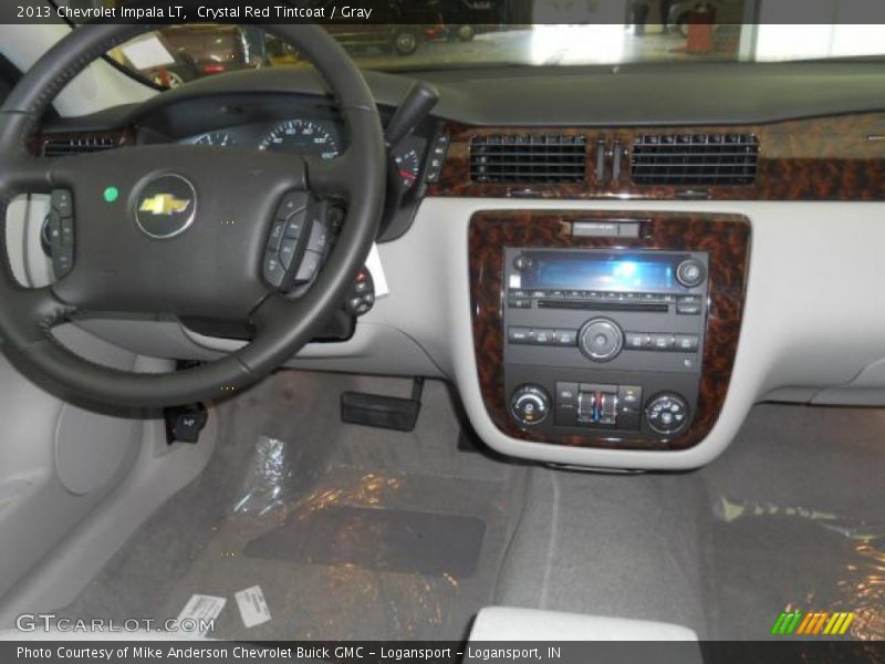 Crystal Red Tintcoat / Gray 2013 Chevrolet Impala LT