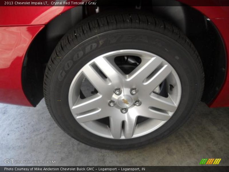 Crystal Red Tintcoat / Gray 2013 Chevrolet Impala LT