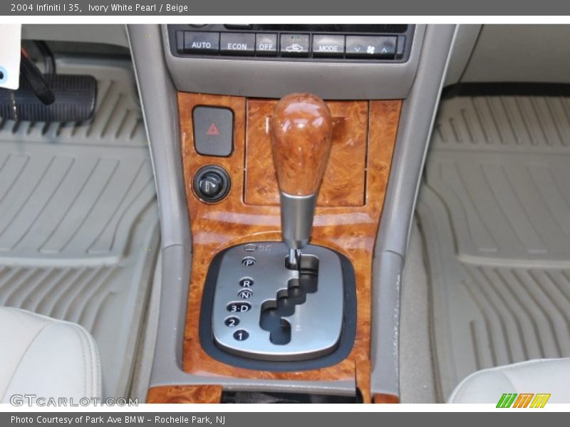 Ivory White Pearl / Beige 2004 Infiniti I 35