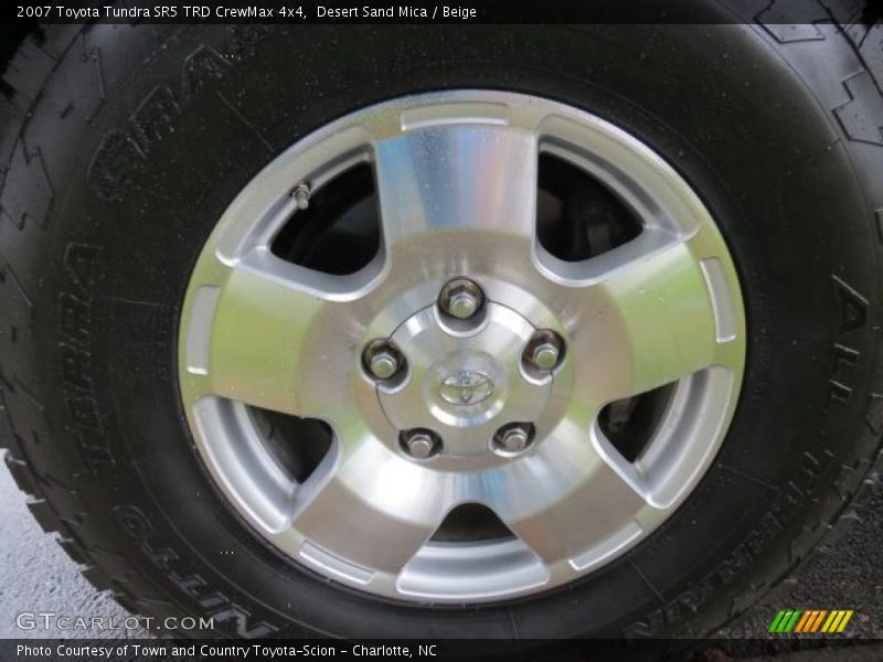 Desert Sand Mica / Beige 2007 Toyota Tundra SR5 TRD CrewMax 4x4