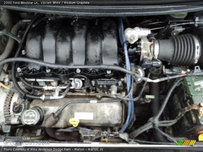 Vibrant White / Medium Graphite 2003 Ford Windstar LX