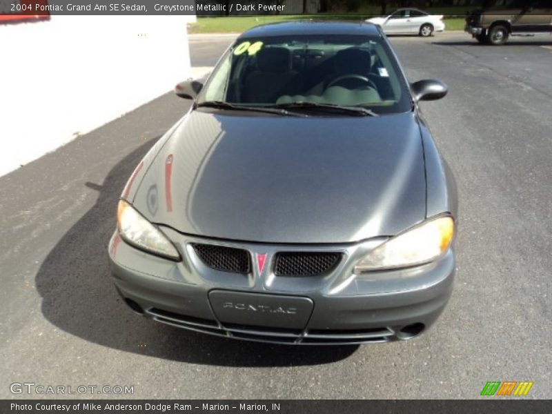 Greystone Metallic / Dark Pewter 2004 Pontiac Grand Am SE Sedan