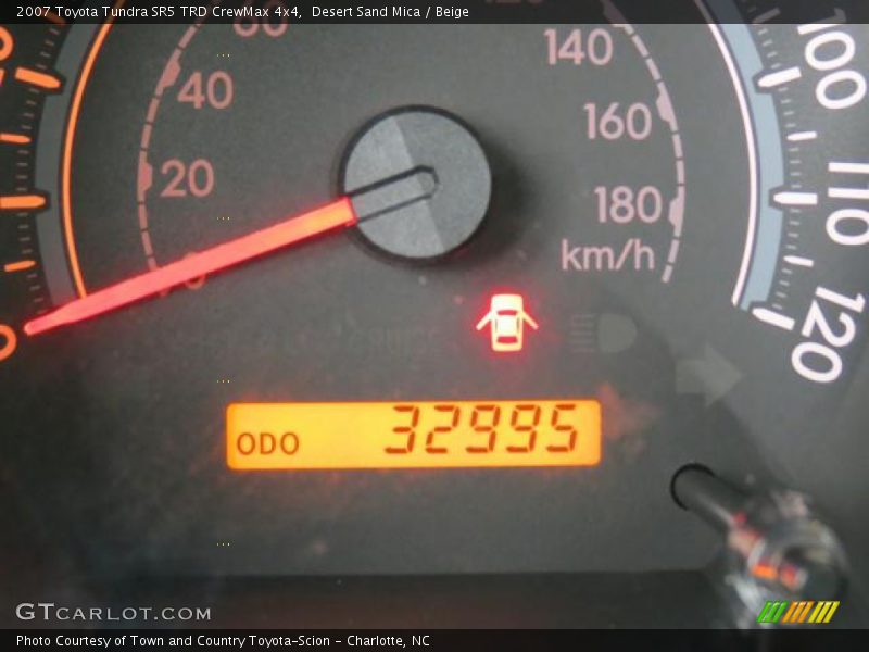 Desert Sand Mica / Beige 2007 Toyota Tundra SR5 TRD CrewMax 4x4