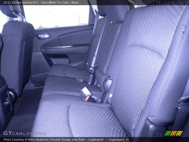 Ivory White Tri-Coat / Black 2012 Dodge Journey SXT