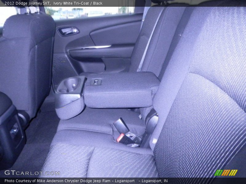 Ivory White Tri-Coat / Black 2012 Dodge Journey SXT