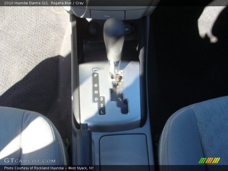 Regatta Blue / Gray 2010 Hyundai Elantra GLS