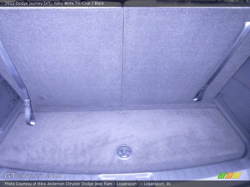 Ivory White Tri-Coat / Black 2012 Dodge Journey SXT