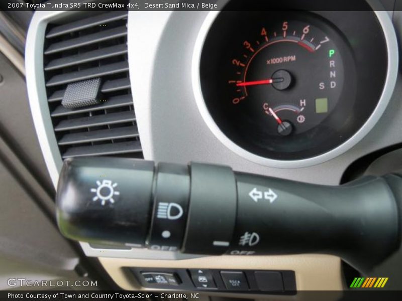 Desert Sand Mica / Beige 2007 Toyota Tundra SR5 TRD CrewMax 4x4